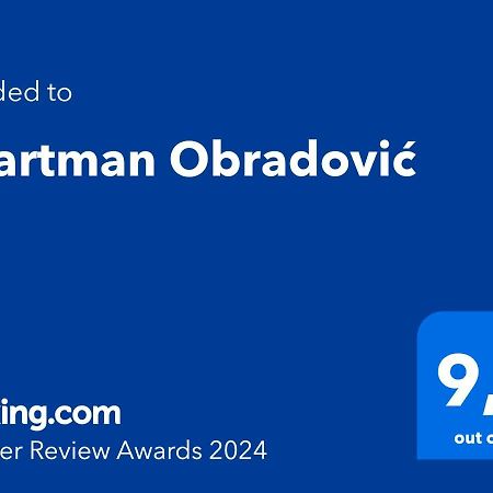 דירות סראייבו Apartman Obradovic מראה חיצוני תמונה