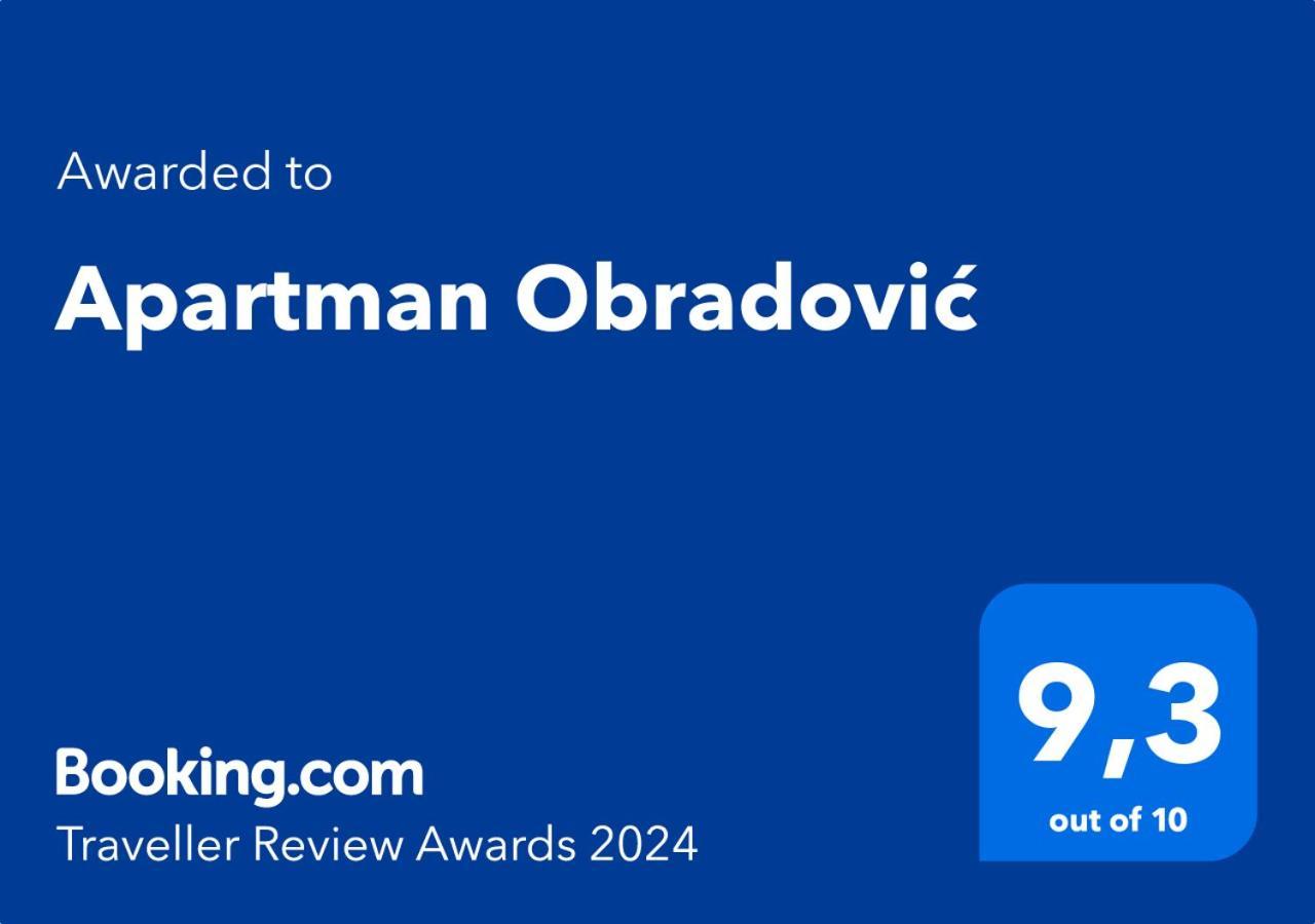 דירות סראייבו Apartman Obradovic מראה חיצוני תמונה
